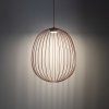 Lampa wisząca kolor ceglany ażurowa druciana owalna minimalistyczna loftowa uniwersalna klasyczna SPHERA L 11302 TK-LIGHTING